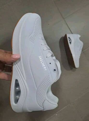 Patike: Skechers, bоја - Bela — 2
