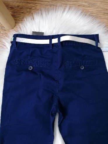 vunene pantalone: 140-146, bоја - Tamnoplava — 3