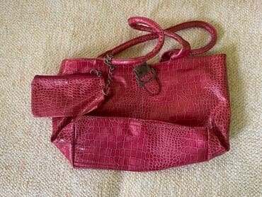 lakovane torbe zenske: Torba za rame, Materijal: Lakovana koža — 1