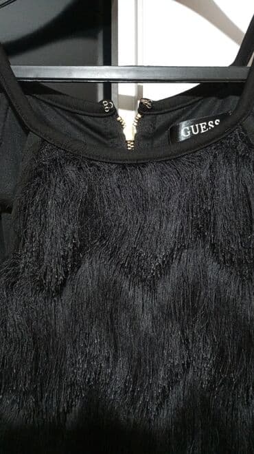guess crna haljina: Guess M (EU 38), bоја - Crna, Koktel, klub, Na bretele — 3