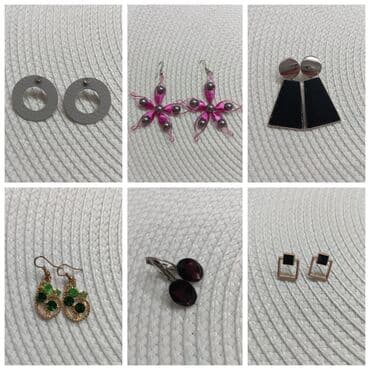 golden rose ulje za usne: Set minđuša, Handmade — 21