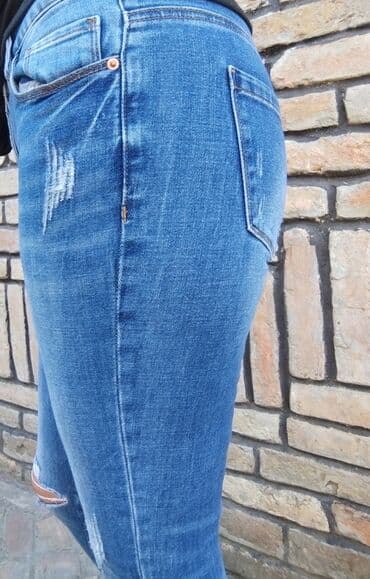 pantalone s: Fsbn farmerke vel 27/M Super ocuvane Struk po 36 tegli do 40 nogavice — 2