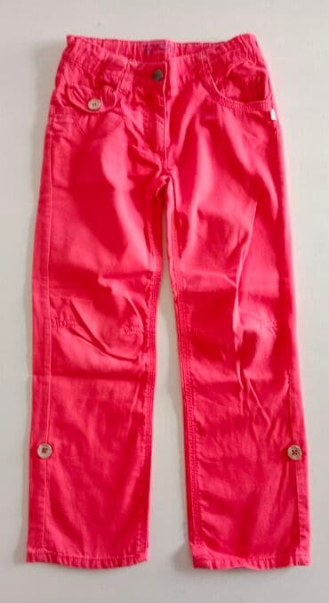 kisne pantalone za decu: 122-128, bоја - Roze — 1