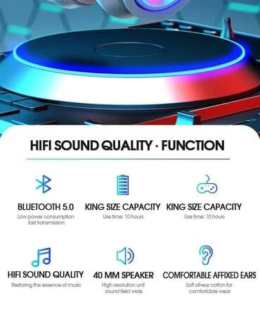 bluetooth slusalice za decu: *Bluetooth slusalice* Specifikacija Bluetooth udaljenost prijema — 3