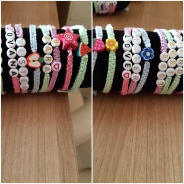 zippo beograd: Narukvice Hand Made 150 vockice, 200 ime, 250 perlice Isporuka Slanje — 9