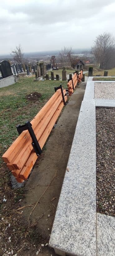 Kuća i bašta: Klupa, Metal, bоја - Crna, Novo — 8