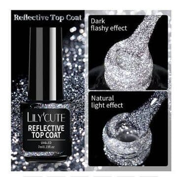 haljine m: REFLECTIVE Top Coat za nokte 7ml — 1