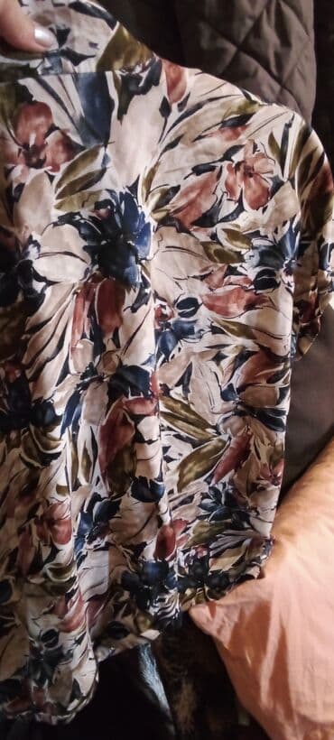 bluza s: Amnesia, XL (EU 42), Viskoza, Cvetni, bоја - Šareno — 3