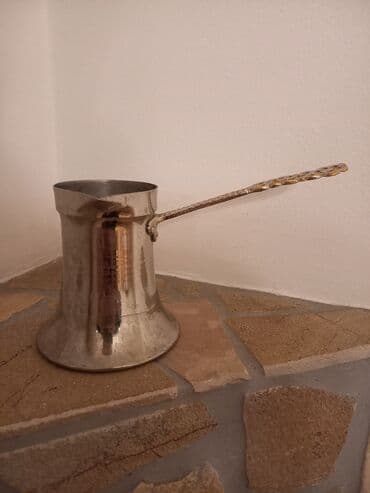 staklena džezva za kafu: Dzezva Hand Made Turska bakarna dzezva — 2
