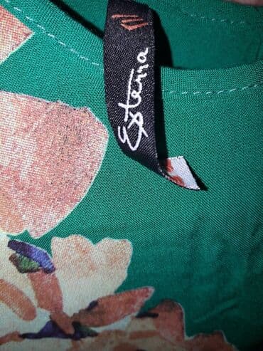 haljina xs s: S (EU 36), bоја - Zelena, Oversize, Drugi tip rukava — 3
