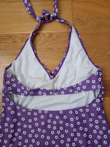 kupaci push up: XL (EU 42), Poliester, Cvetni, bоја - Ljubičasta — 3
