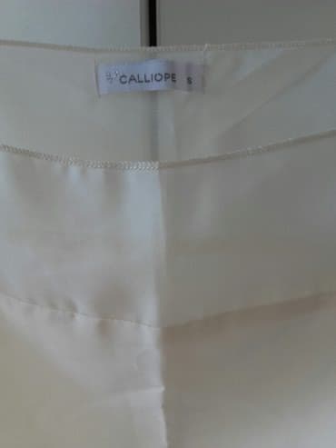 elegantna bluza: S (EU 36), Poliester, Jednobojni, bоја - Bež — 2