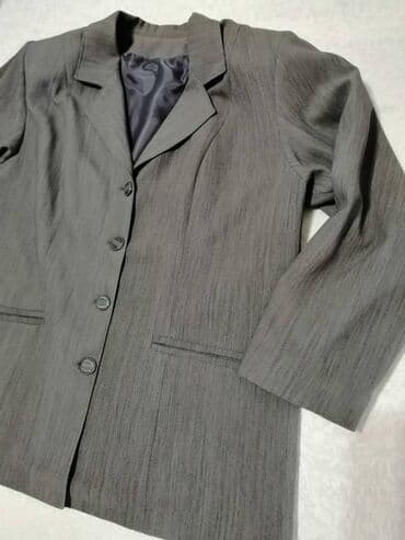 crno siva kosa: 5XL (EU 50), Jednobojni — 4