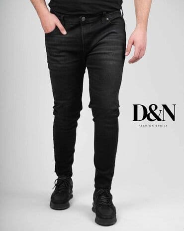 pantalone s: MUŠKE FARMERICE VIŠE MODELA (povoljne,udobne,duboke,elastin) ✅MOGUCA — 28