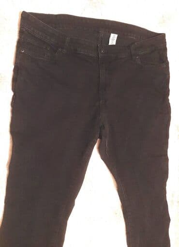 sorcevi za punije dame: H&M skinny farmerke 54 org Odlične uske tegljive farmerke crni — 3