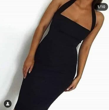 midi haljine h m: 2XL (EU 44), bоја - Crna, Koktel, klub, Na bretele — 2
