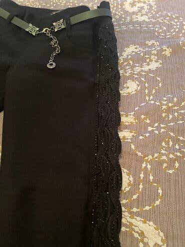 pocepane pantalone: M (EU 38), Čino — 3