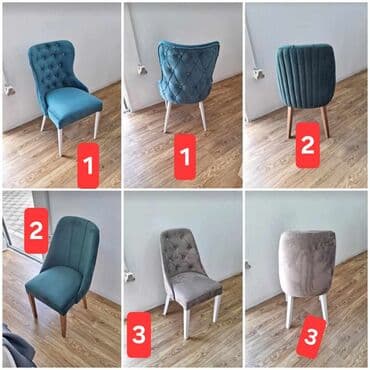 lidl tabure za decu: Elegantne trpezarijske stolice tapacirane kvalitetnim materijalima — 1