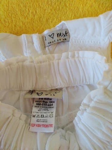 elegantne pantalone sa visokim strukom: Komplet: Majica, Pantalone, 62-68 — 6
