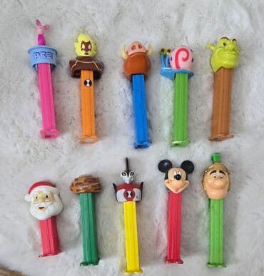 mac i stit za decu: PEZ FIGURE na komad. Ima Ben 10, Vini Pu - Praslin, Disney Mickey — 4