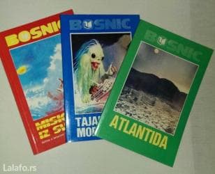 zvucnik i mikrofon: Komplet knjiga ahmeda bosnića, - atlantida - tajanstveno more - — 1