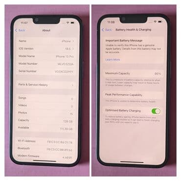 macbook pro polovan: Apple iPhone iPhone 13 Pro, 128 GB, Plavi, Face ID — 4