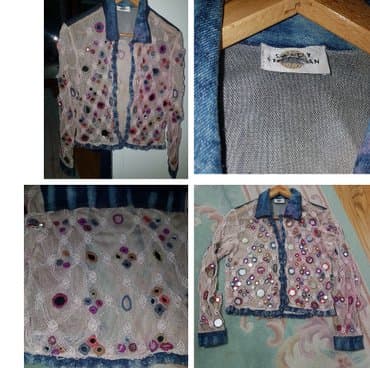 shooter haljine outlet: Jako upadljiv komad garderobe. Texas jakna sa ogledalcima. Cipkom — 8