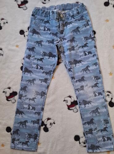 paket odece m: Paket: Helanke, Majice, Pantalone, Za devojčice, uzrast: 7-8 godina — 2