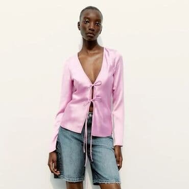 zara parfemi akcija: Zara, XS (EU 34), Poliester, Jednobojni, bоја - Roze — 1