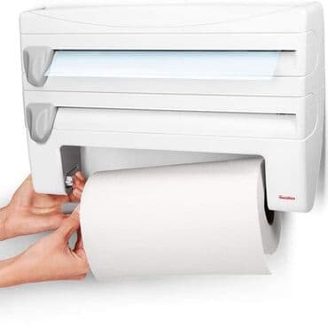 Home & Garden: Zidni organizer i sekač ubrusa i folija + polica za začine . Držite — 6