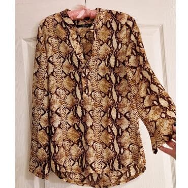 ženske košulje h m: M (EU 38), Leopard, krokodil, zebra, bоја - Šareno — 3