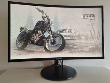 Monitori: Samsung zakrivljeni monitor 27"   Prodajem monitor Samsung, 27" FHD — 13