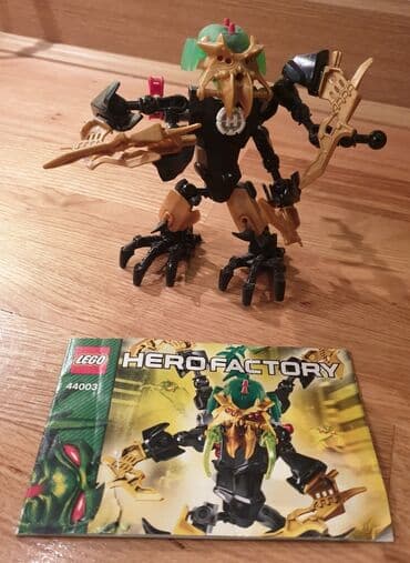 jeftine lego kocke: LEGO scarox hero factory set 44003. Velika igracka sa instrukcijama — 1