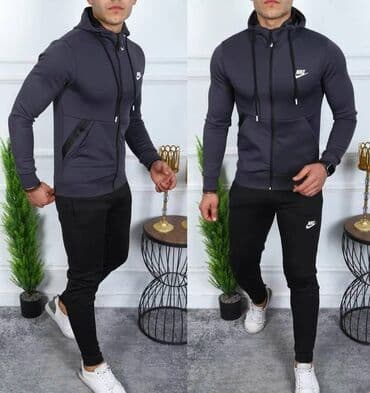 prsluk i pantalone komplet: Nike muška trenerka Novo Mokra likra Veličine m l xl 2xl fb Moja — 1