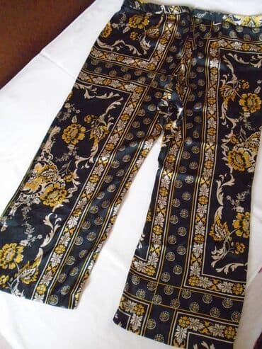 prsluk i pantalone komplet: River Island, 3XL (EU 46), Geometrijski, bоја - Crna — 2