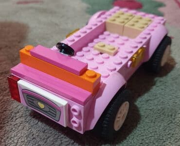 pink kombinezon: ﻿Lego friends auto kamion Ema ice cream truck, kamion, ne kompletan — 1