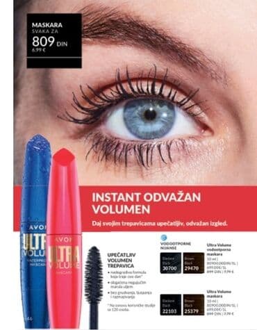 sophie's choice olovka za obrve: Avon Exxxtravert maskara za volumen trepavica pruža trenutni efekat i — 4
