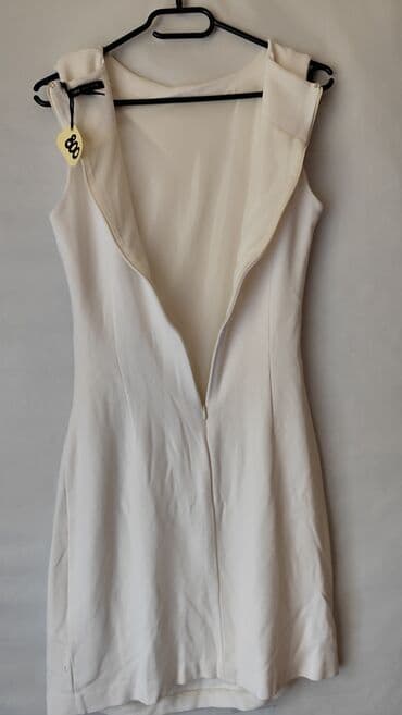mango bluze: Mango S (EU 36), bоја - Bela, Koktel, klub, Top (bez rukava) — 5