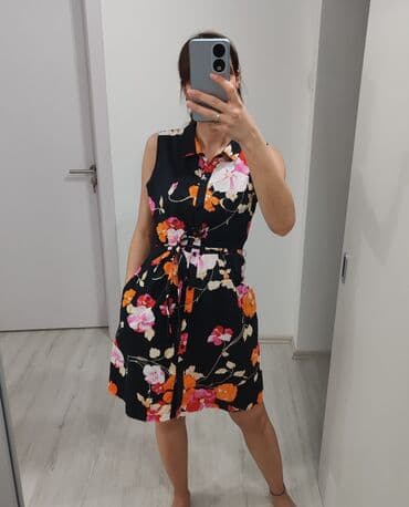 haljine za mame i cerke beograd: Zara S (EU 36), bоја - Šareno, Koktel, klub, Top (bez rukava) — 1