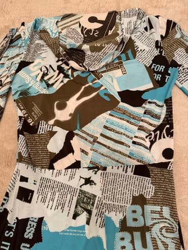 Haljine: 9Fashion Woman XL (EU 42), M (EU 38), L (EU 40), bоја - Šareno, Kratkih rukava — 2