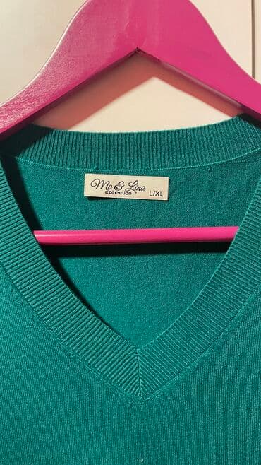 bluza s: M (EU 38), Pamuk, Jednobojni, bоја - Zelena — 6