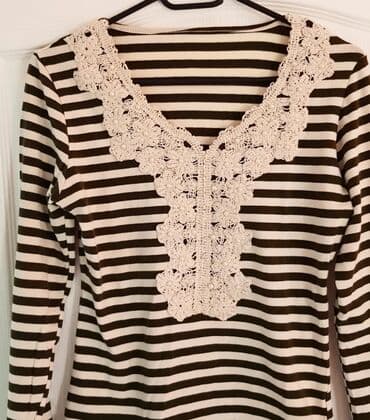 heklanje bluza: M (EU 38) — 2