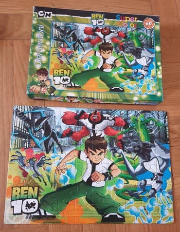 igračke za dečake od 3 godine: Ben 10 - cartoon network. Puzzle - puzle - pazl kako ko voli. 60 kom — 2