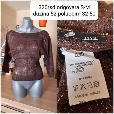 helanke sa slicem: M (EU 38), Pamuk, bоја - Šareno — 30