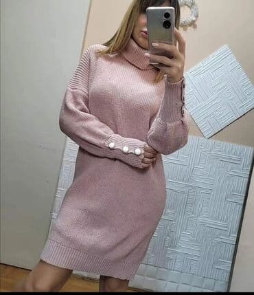 zara rolke zenske: S (EU 36), Jednobojni, bоја - Roze — 2