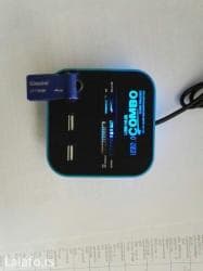 Druga oprema za računare i laptopove: Usb hub + čitač kartica izuzetan komad dodatne opreme kako za desktop — 8