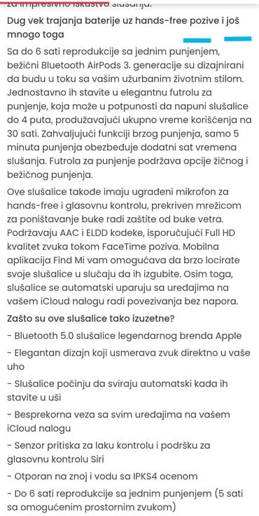 bluetooth slusalice za decu: Predstavljamo neverovatne Apple AirPods 3. generacije sa MagSafe — 4