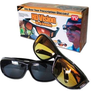 naocare za nocni vid: HD Vision Naocare (dva para) Wrap Arounds — 1