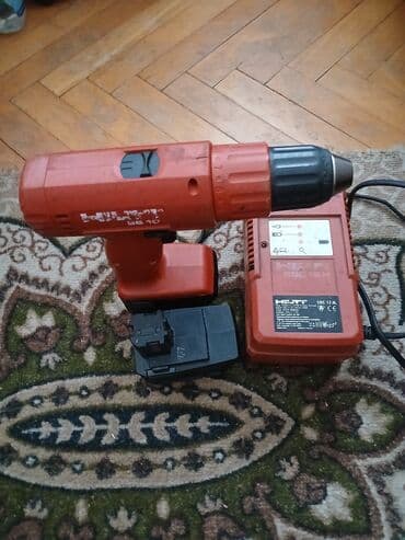 slavina i protočni bojler 2 u 1: Hilti bušilica/odvrtač, model SB 10. Dolazi sa punjačem modela Hilti — 1