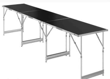 set stocica 3 u 1: Spojivi i podesivi aluminijumski sto novo na rasklapanje 3u1 akcija — 2